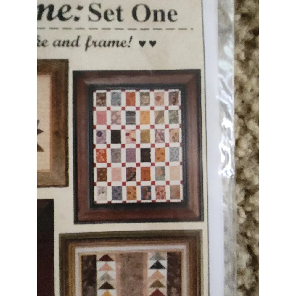 Fit to‎ Frame Set One Quilt Pattern by Lori Smith